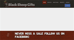 Desktop Screenshot of blacksheepgifts.com